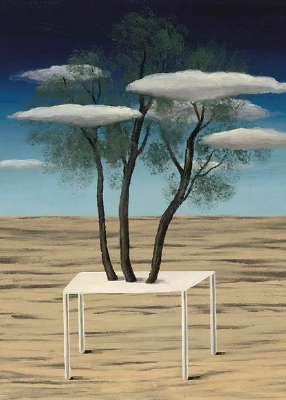 Surrealist Rene Magritte Classic Art Canvas Wall Art