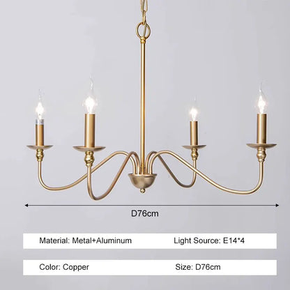 Tiered metal chandelier frame throwing shadow patterns from its own arms
