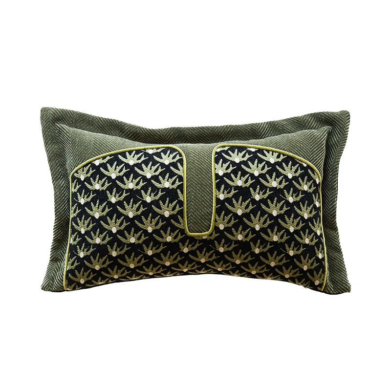 Nordic Jacquard Lumbar Pillow Cover