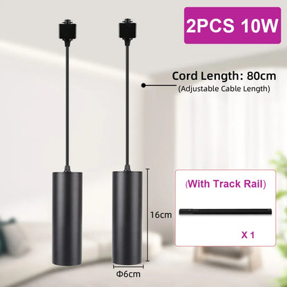 LED Track Pendant Light