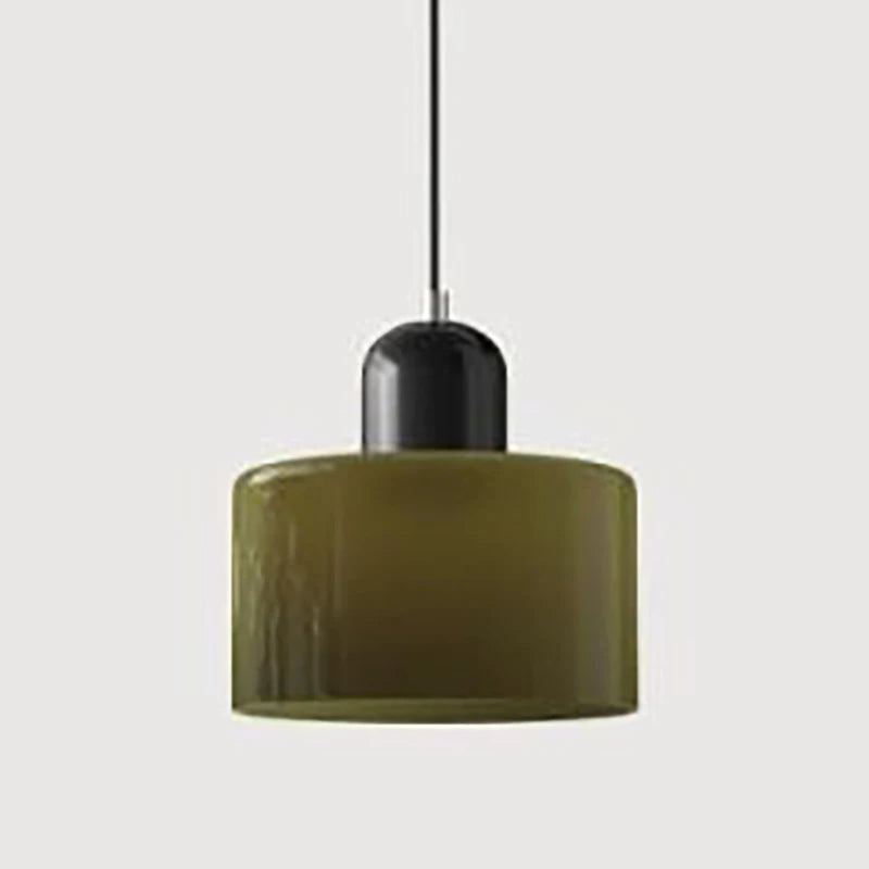 Colorful Glass Globe Pendant Light