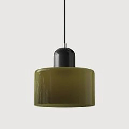 Colorful Glass Globe Pendant Light