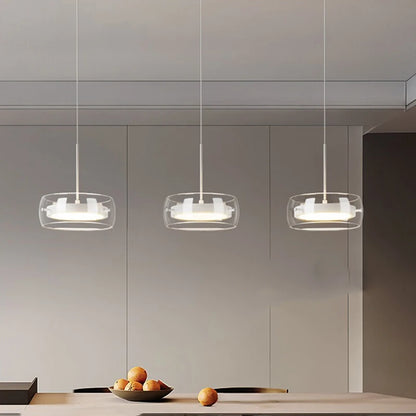 Multi Head Glass Pendant Light