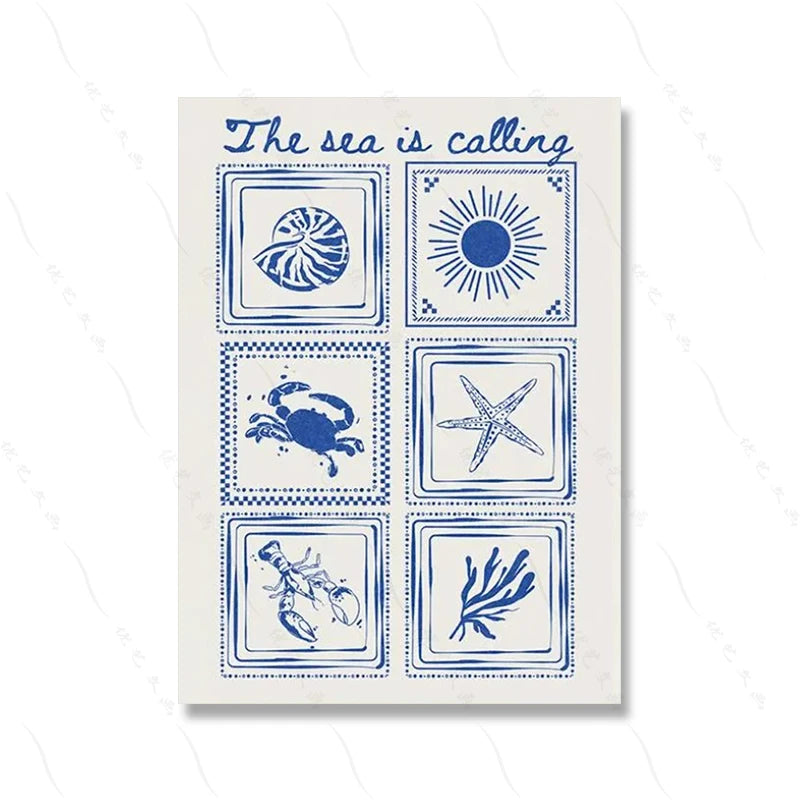 Italian Dolce Vita vintage wall art print set — variant view 10