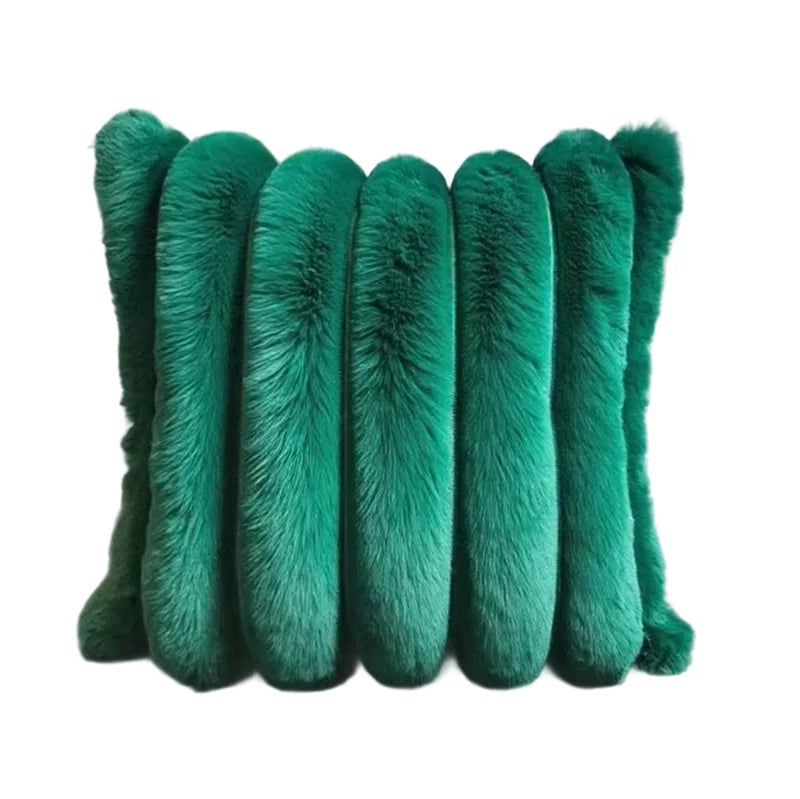Faux Fur Throw Pillow Cover