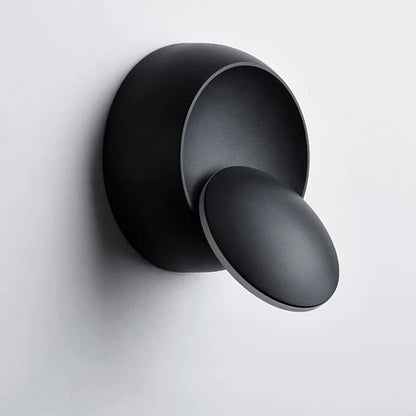 wall sconce, side profile showing mounting depth