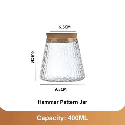Glass planter tray set with plant growing on modern home office desk
