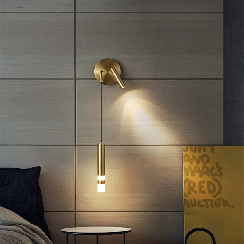 iron wall sconce, front view on white background