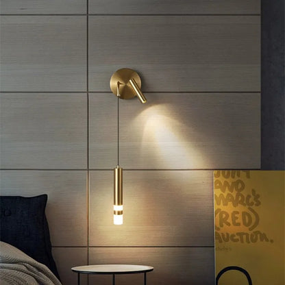iron wall sconce, front view on white background