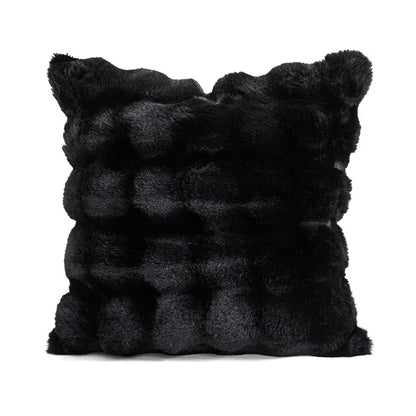 Soft Plush Throw Pillow Cover — styling detail