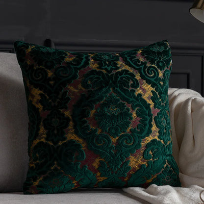 Light Luxury Jacquard Pillow Cover — styling detail