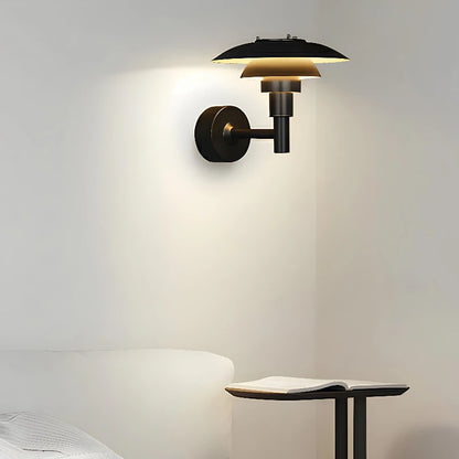 outdoor wall sconce, installed in a room interior setting