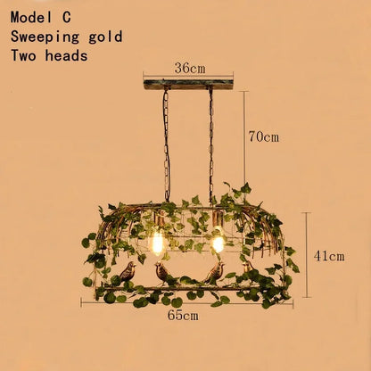 Iron Birdcage Pendant Light