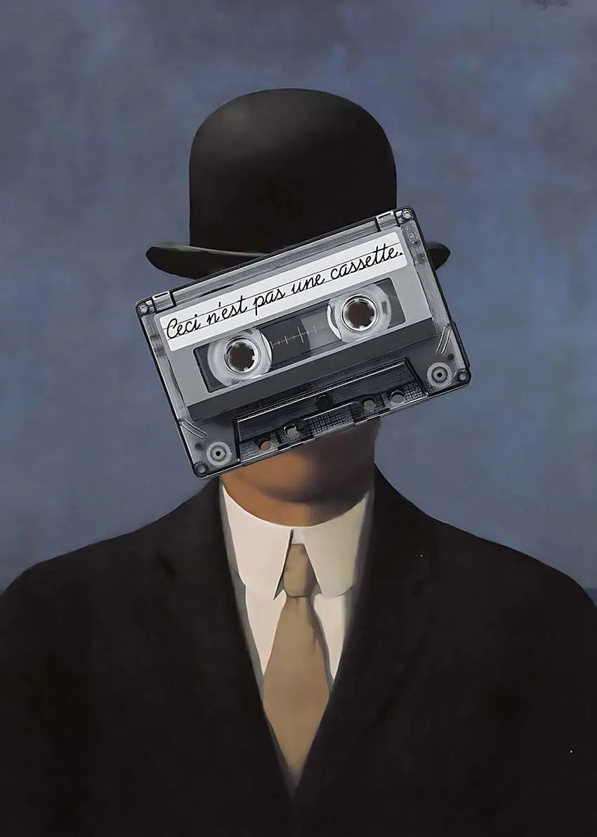 Surrealist Rene Magritte Classic Art Canvas Wall Art