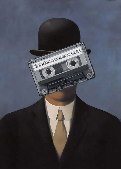Surrealist Rene Magritte Classic Art Canvas Wall Art