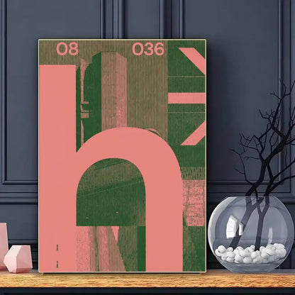 Japandi Minimalist Abstract Brad Mead Canvas Wall Art