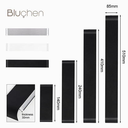 Brushed Aluminum LED Wall Sconce