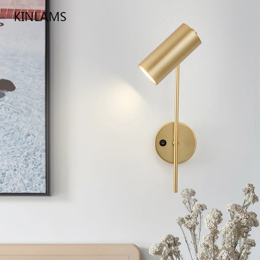 wall sconce, front view on white background