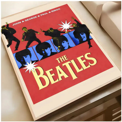 The Beatles Classic Rock Music Canvas Wall Art