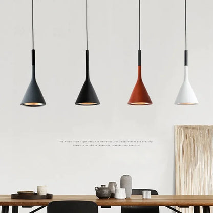 Multicolor Metal Pendant Light