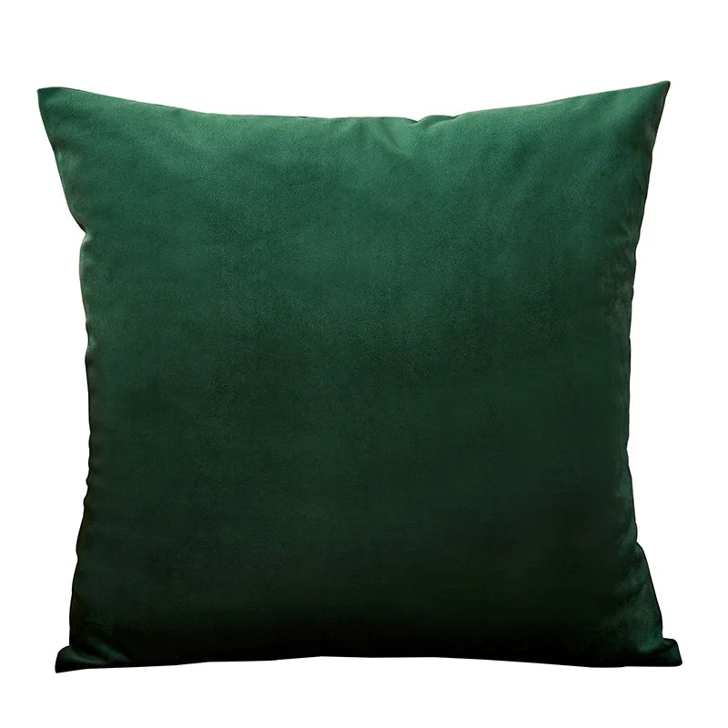 Nordic Velvet Throw Pillow Cover — styling detail