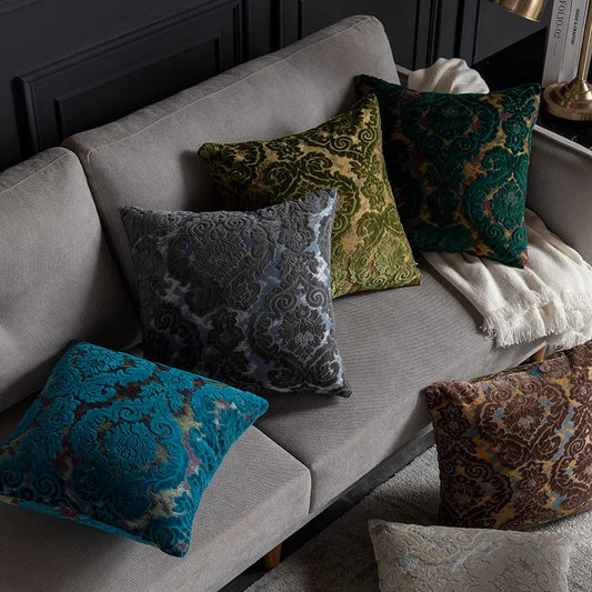 Light Luxury Jacquard Pillow Cover