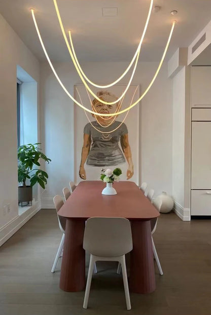 Linear Bar Pendant Light