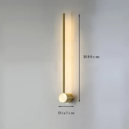 Modern Long Line LED Wall Sconce
