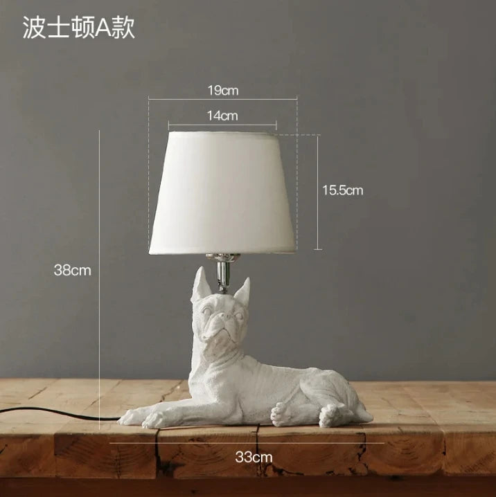 Puppy Dog Novelty Table Lamp