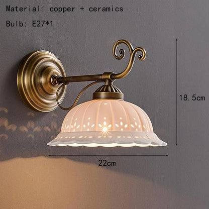 European Brass Art Deco Wall Sconce