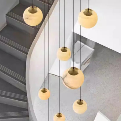 Sixty head rod chandelier in black, 31.5 inches wide by 196.9 inch drop