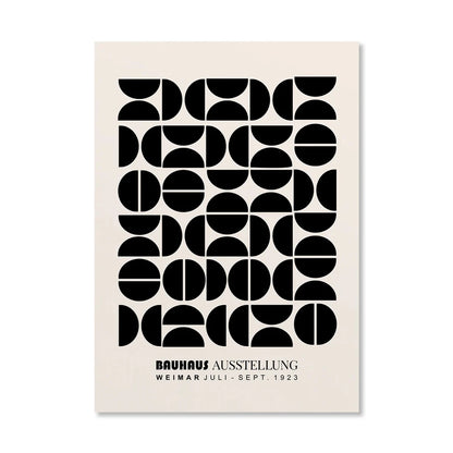 Bauhaus Geometric Art Print