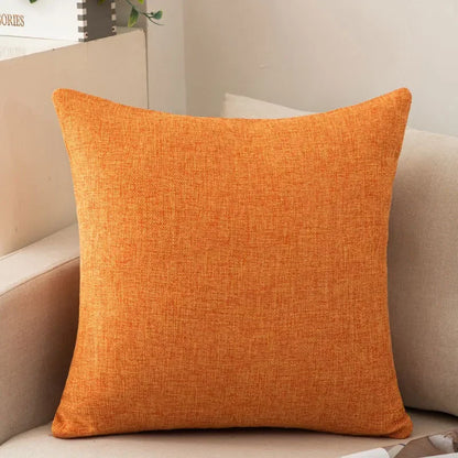 Farmhouse Chenille Throw Pillow Cover — styling detail