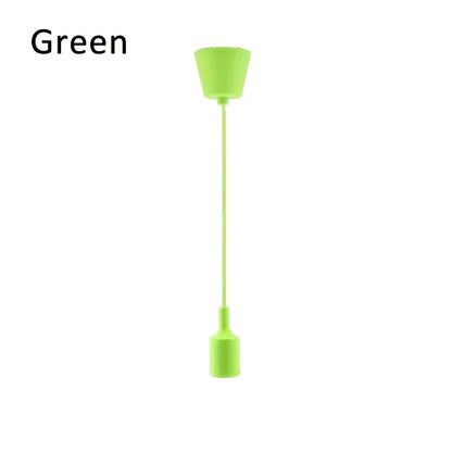 Colorful Silicone E27 Pendant