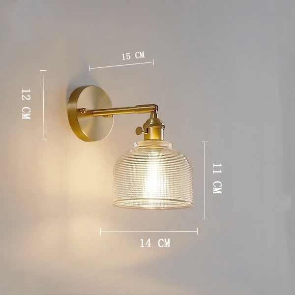 Nordic Glass Switch Wall Sconce
