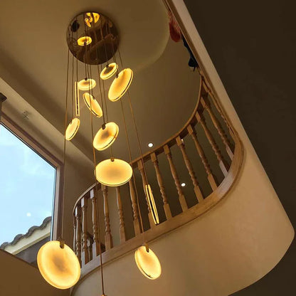 Marble Multi Rod Pendant Light