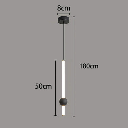 Alloy Cord Pendant Light