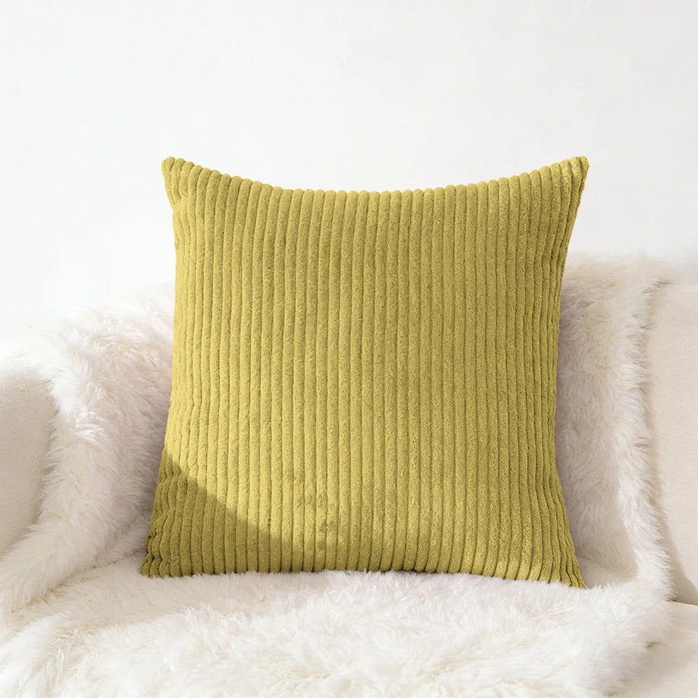 Corduroy Lumbar Pillow Cover