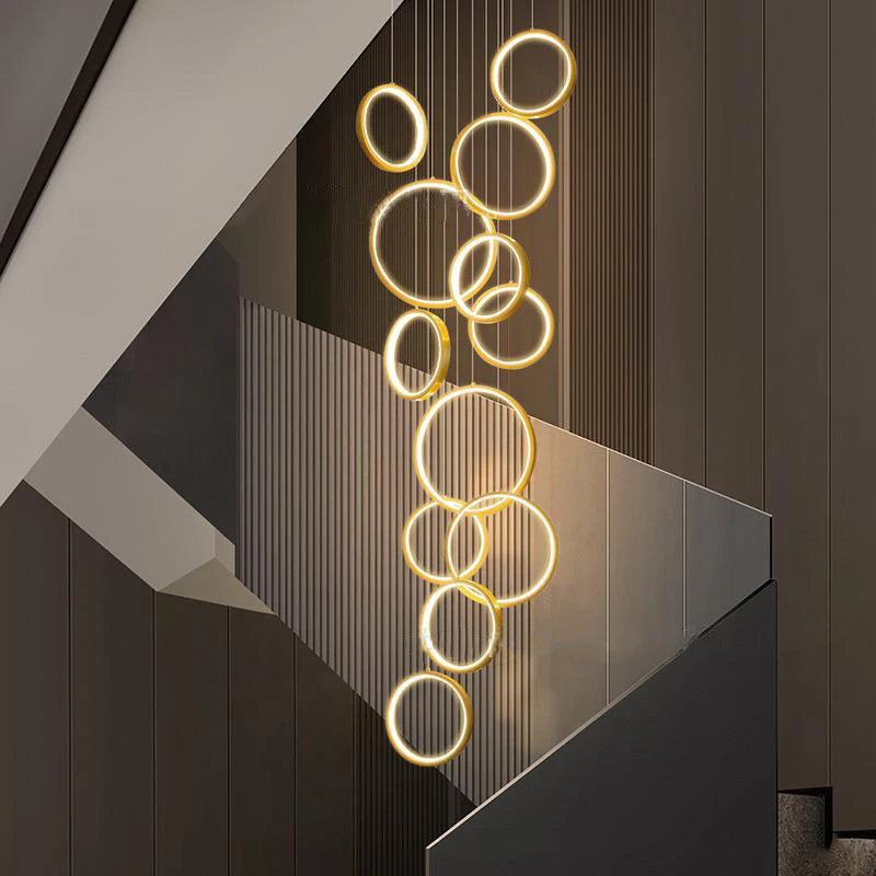 Six head chandelier, 11.8 in across, with a 59.1 in cord drop