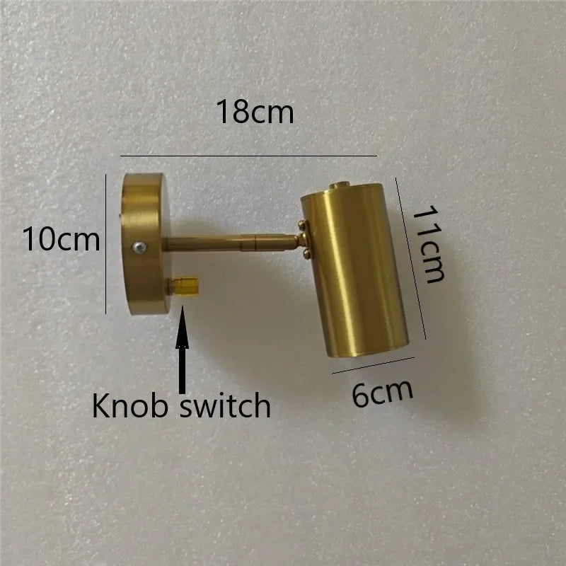 Nordic Rotatable LED Spotlight Wall Sconce