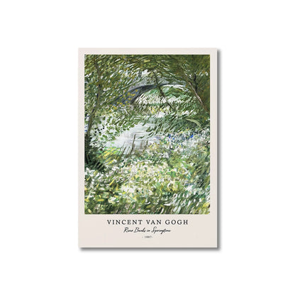 Van Gogh Starry Night Canvas Wall Art Print