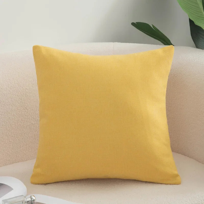 Farmhouse Chenille Throw Pillow Cover
