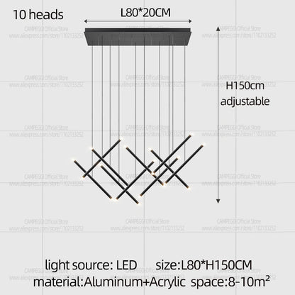 Thirty six head chandelier, 23.6 in across, with a 196.9 in drop