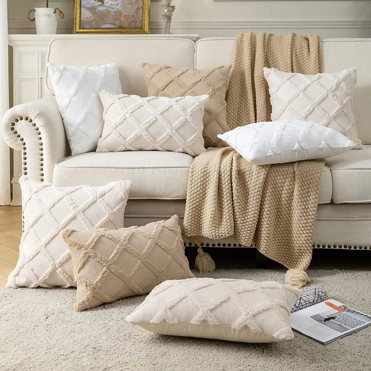Soft Plush Luxury Pillow Cover