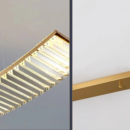 Crystal Linear Pendant Light