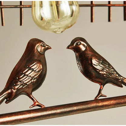 Iron Birdcage Pendant Light