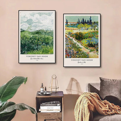 Van Gogh Starry Night Classic Canvas Wall Art Print