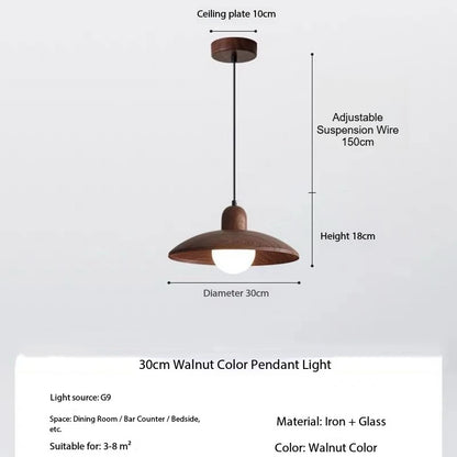 Wabi Sabi Wood Grain Pendant