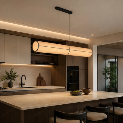 Coastal Fabric Pendant Light