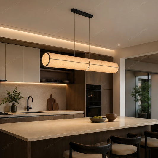 Coastal Fabric Pendant Light